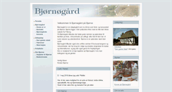 Desktop Screenshot of bjoernoegaard.dk